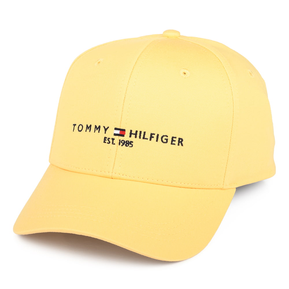 Tommy Hilfiger TH Established Baseball Cap - Hellgelb