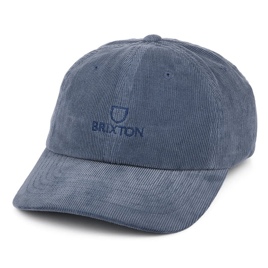 Brixton Alpha LP Kord Baseball Cap - Blau