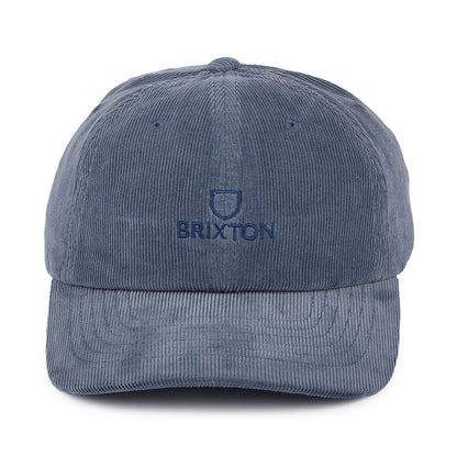 Brixton Alpha LP Kord Baseball Cap - Blau