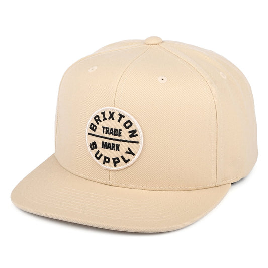 Brixton Oath III Snapback Cap - Vanille
