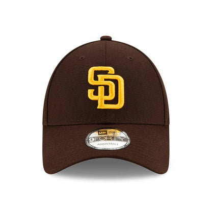 New Era 9FORTY San Diego Padres Baseball Cap MLB The League - Braun-Gold