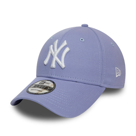 New Era Damen 9FORTY New York Yankees Baseball Cap - MLB League Essential - Lavendel