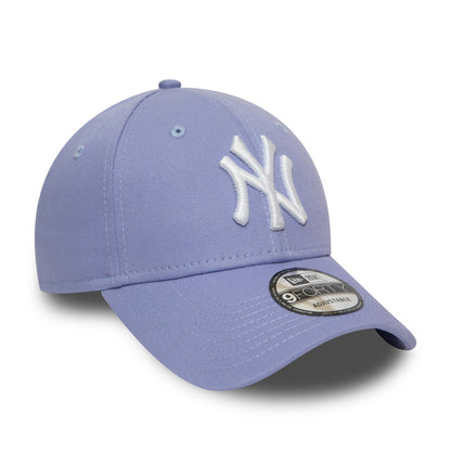 New Era Damen 9FORTY New York Yankees Baseball Cap - MLB League Essential - Lavendel