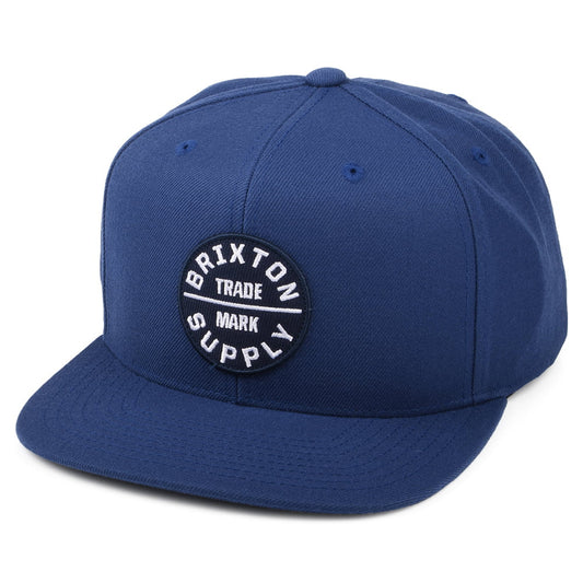 Brixton Oath III Snapback Cap - Mittelblau