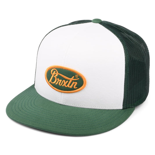 Brixton Parsons HP Trucker Cap - Grün-Weiß