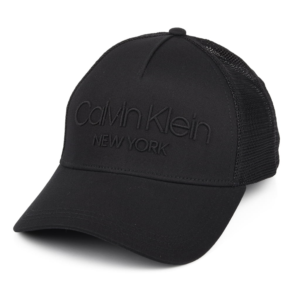 Calvin Klein New York Trucker Cap - Schwarz