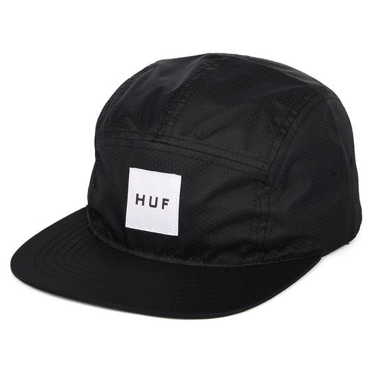 HUF Hexagon 5 Paneelen Cap - Schwarz