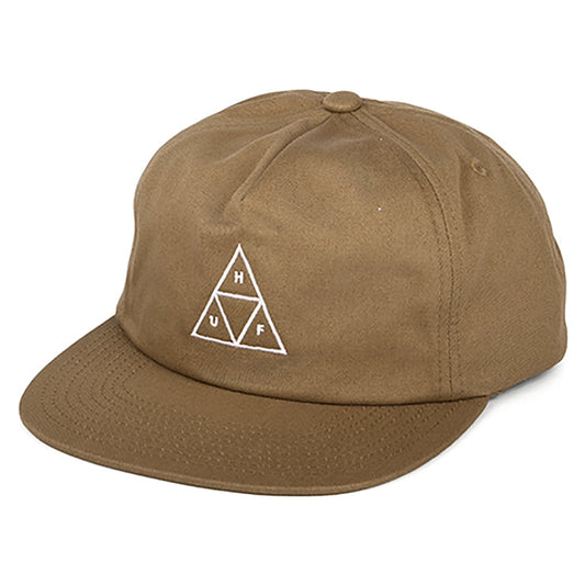 HUF Triple Triangle Unstrukturierte Snapback Cap - Toffee