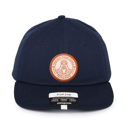 Patagonia Peak Protector Badge Trad Baseball Cap - Marineblau