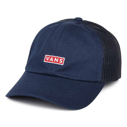 Vans Asheboro Gebogenes Visier Trucker Cap - Marineblau