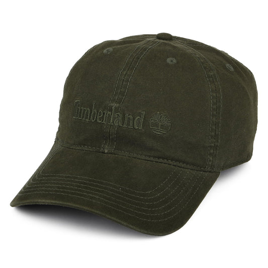 Timberland Cooper Hill XXI Baseball Cap aus Baumwoll-Canvas - Dunkelolivgrün