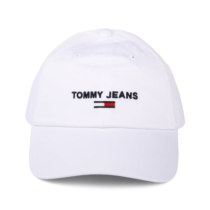 Tommy Hilfiger TJM Sport Baseball Cap aus organischer Baumwolle - Weiß