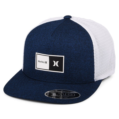 Hurley Natural 2.0 Trucker Cap - Marineblau-Weiß
