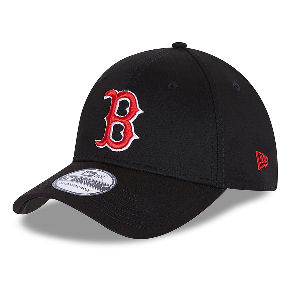 New Era 39THIRTY Boston Red Sox Baseball Cap - MLB League Essential - Schwarz