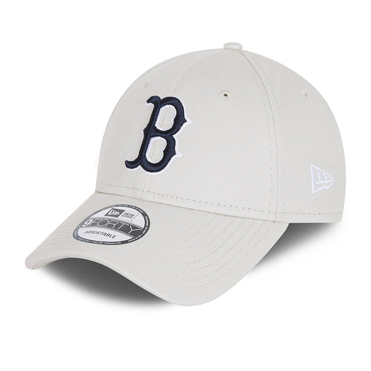 New Era 9FORTY Boston Red Sox Baseball Cap - MLB League Essential - Steingrau-Marineblau