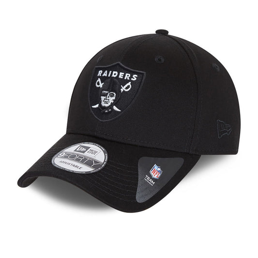 New Era 9FORTY Las Vegas Raiders Snapback Cap NFL Black Base - Schwarz