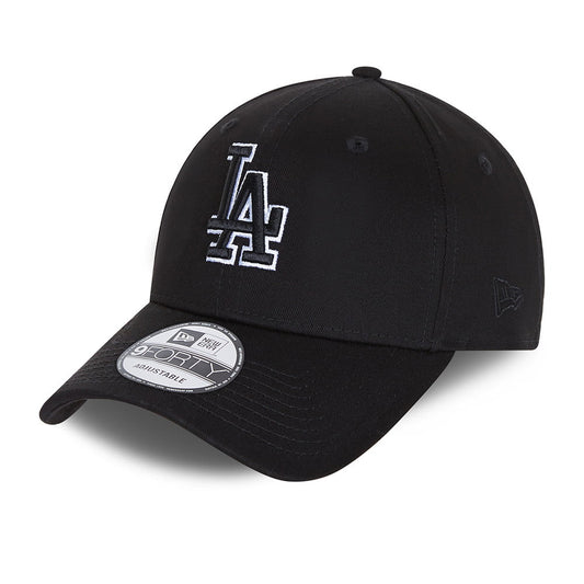 New Era 9FORTY L.A. Dodgers Snapback Cap MLB Black Base - Schwarz