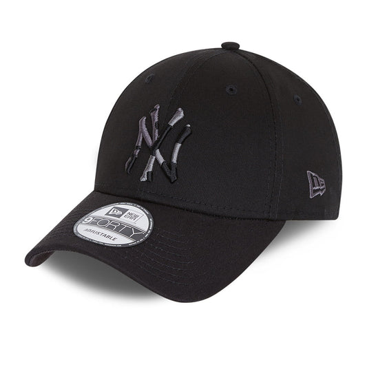 New Era 9FORTY New York Yankees Baseball Cap MLB Camo Infill - Schwarz