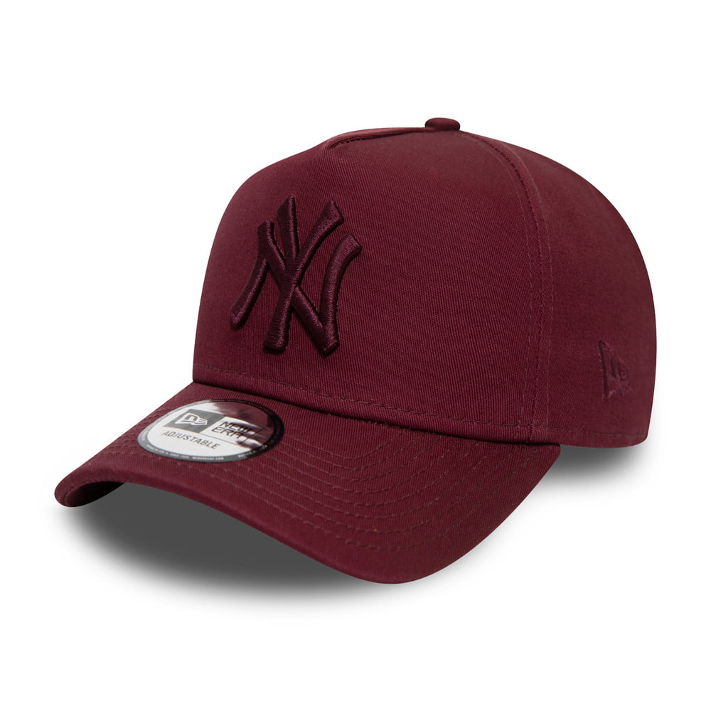 New Era 9FORTY A-Frame New York Yankees Snapback Cap MLB Colour Essential - Kastanienbraun