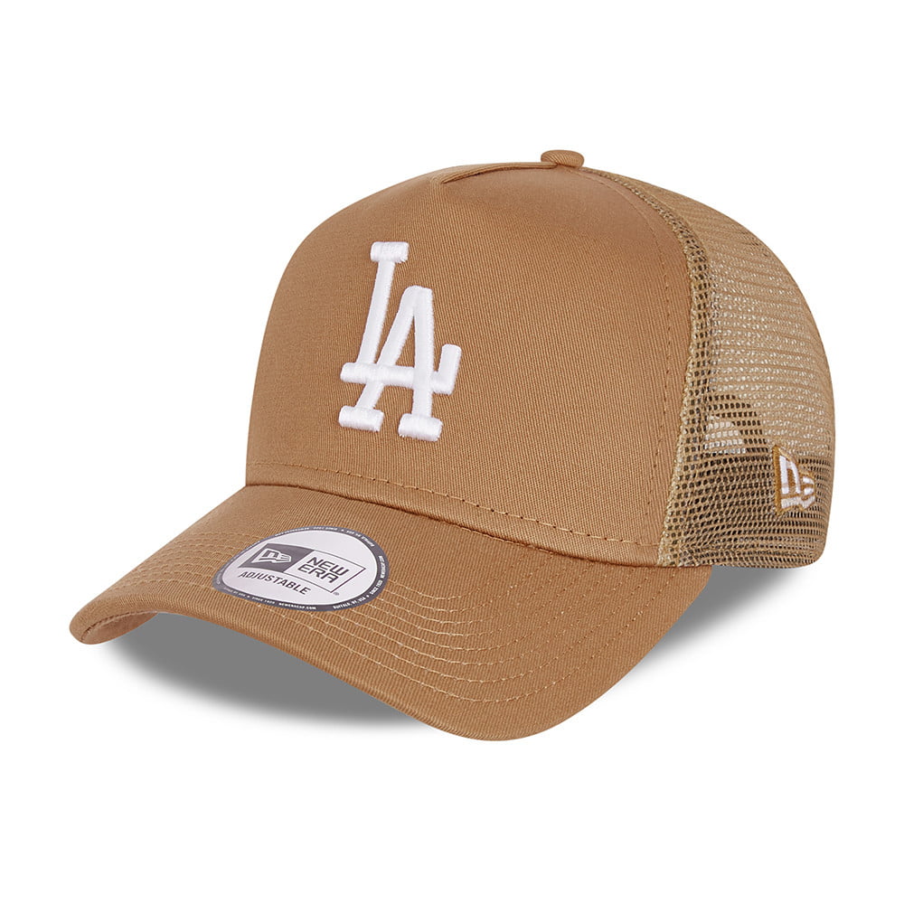New Era L.A. Dodgers Trucker Cap MLB Tonal Mesh - Weizen