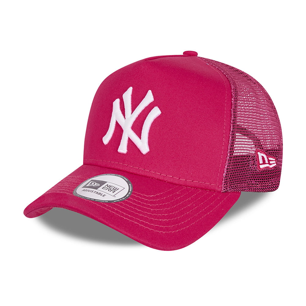 New Era New York Yankees Trucker Cap MLB Tonal Mesh - Rosa