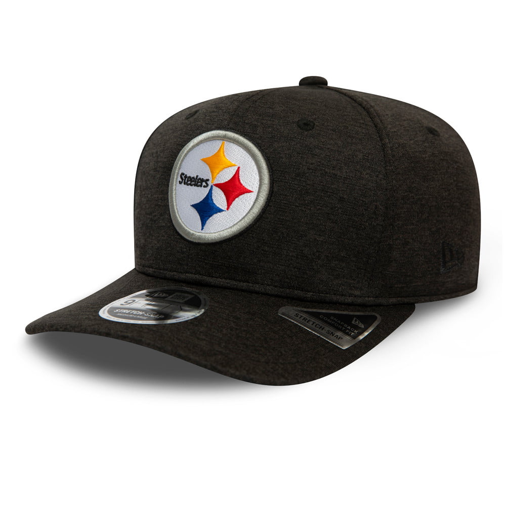 New Era 9FIFTY Stretch Pittsburgh Steelers Snapback Cap - NFL Total Shadow Tech - Anthrazit