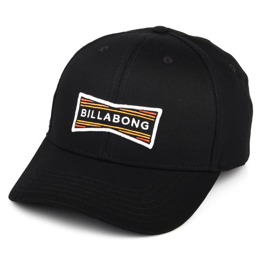 Billabong Walled Snapback Cap aus Baumwolle - Schwarz