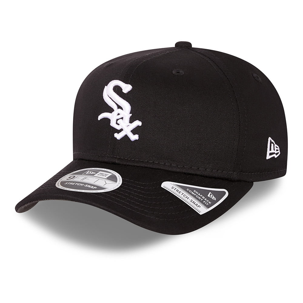 New Era 9FIFTY Chicago White Sox Snapback Cap - MLB League Essential Stretch - Schwarz