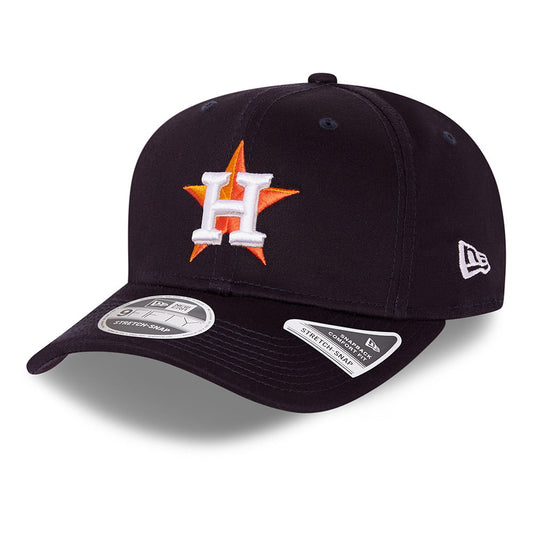 New Era 9FIFTY Houston Astros Snapback Cap - MLB League Essential Stretch - Marineblau