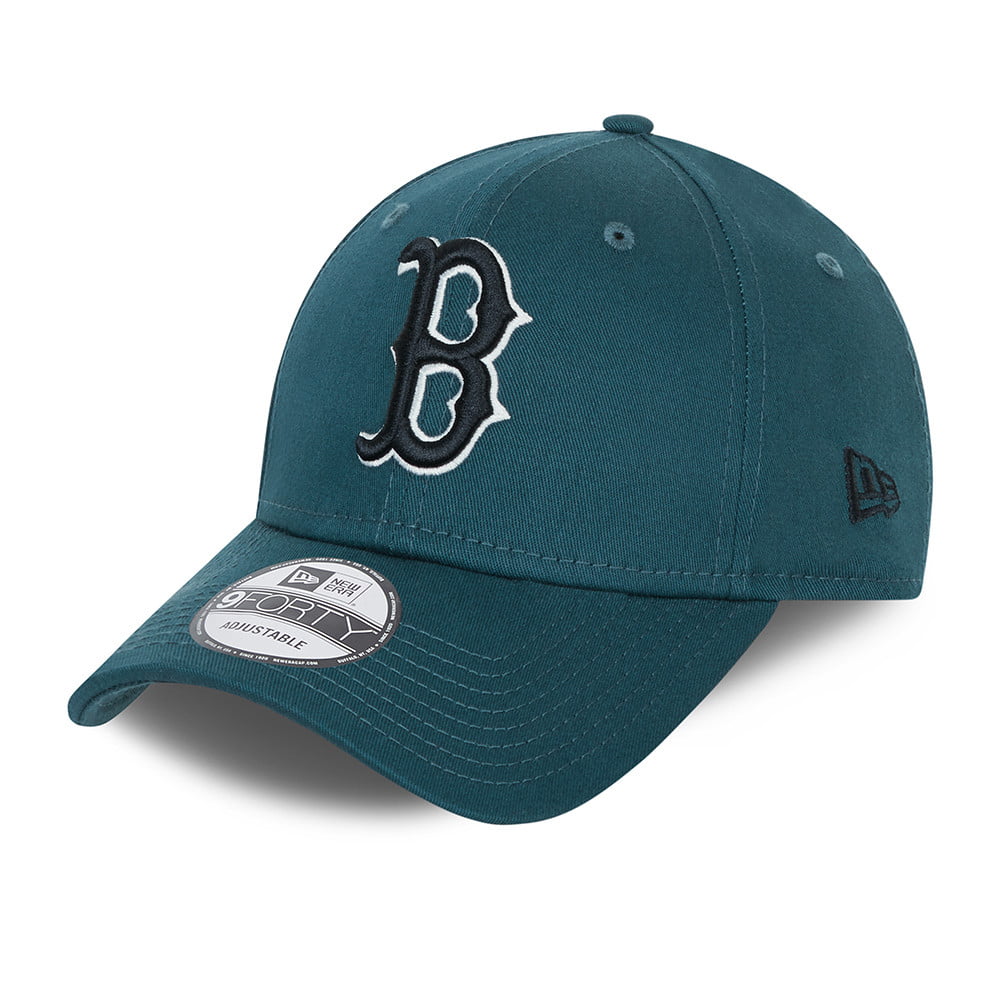 New Era 9FORTY Boston Red Sox Baseball Cap - MLB League Essential - Blau-Marineblau