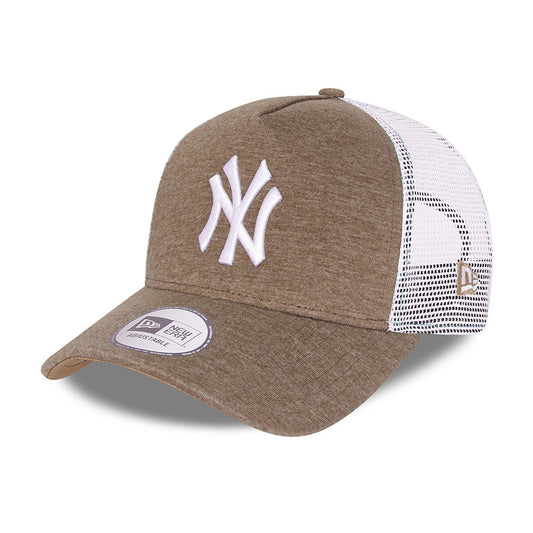 New Era A-Frame New York Yankees Trucker Cap - MLB Jersey - Weizen