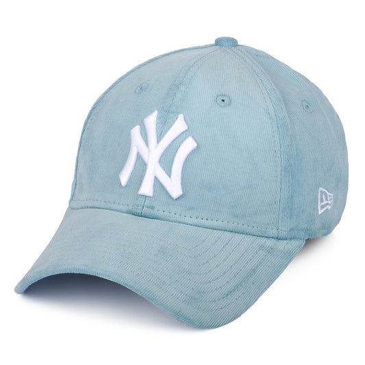 New Era Damen 9FORTY Kord Baseball Cap - Himmelblau