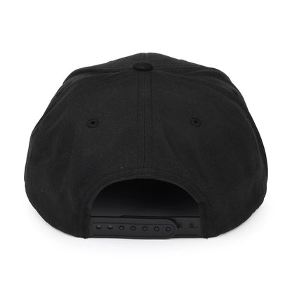 Brixton Oath III Snapback Cap aus Baumwolle - Schwarz auf Schwarz