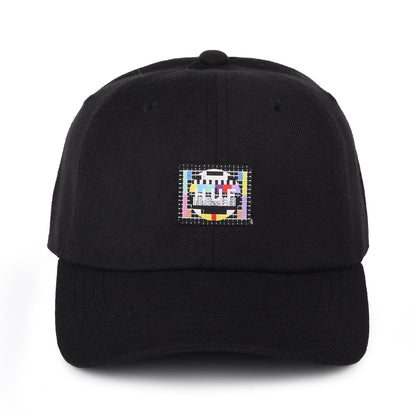 HUF Testbild Curved Visor Baseball Cap - Schwarz
