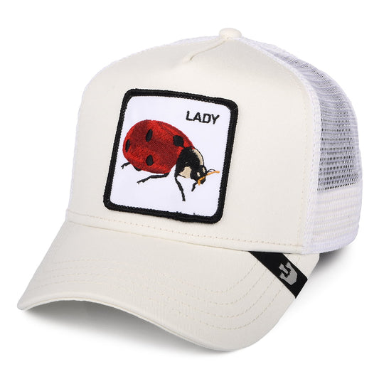 Goorin Spot Ladybug Trucker Cap - Elfenbein