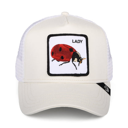 Goorin Bros. Spot Ladybug Trucker Cap - Elfenbein