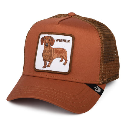 Goorin Bros. Wiener Dawg Trucker Cap - Rostrot