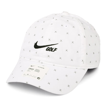 Nike Golf Heritage 86 Washed Club Baseball Cap - Weiß
