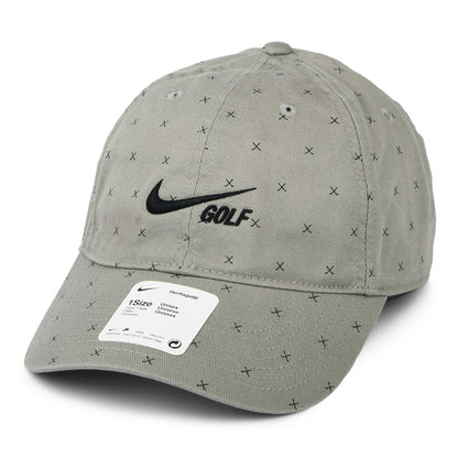 Nike Golf Heritage 86 Washed Club Baseball Cap - Grau