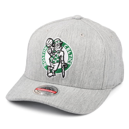 Mitchell & Ness Boston Celtics Snapback Cap - NBA Team Heather Redline - Meliertes Grau