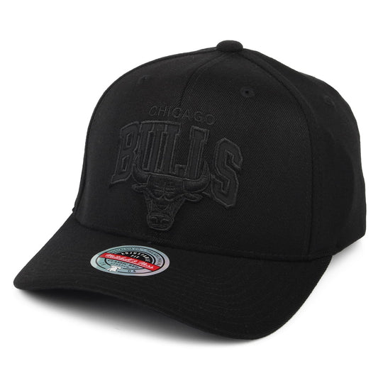 Mitchell & Ness Chicago Bulls Snapback Cap NBA Black Out Arch Redline - Schwarz