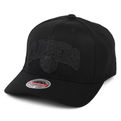 Mitchell & Ness L.A. Clippers Snapback Cap - NBA Black Out Arch Redline - Schwarz