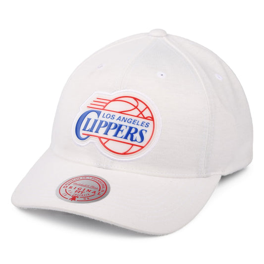 Mitchell & Ness Low Pro L.A. Clippers Snapback Cap - NBA Prime - Weiß