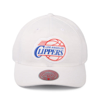 Mitchell & Ness Low Pro L.A. Clippers Snapback Cap - NBA Prime - Weiß