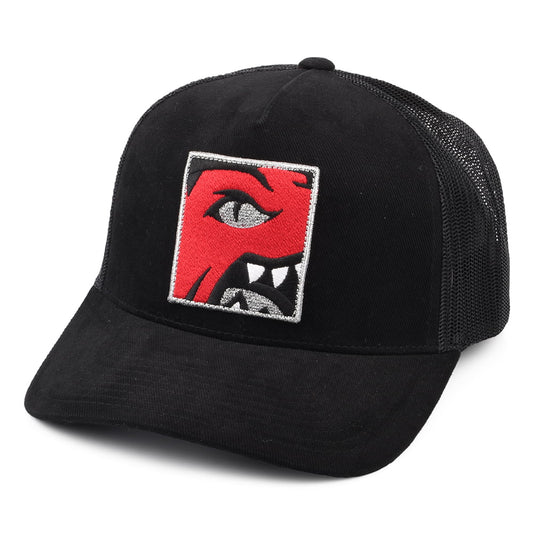 Mitchell & Ness Toronto Raptors Trucker Cap - NBA Icon Pinch Panel - Schwarz
