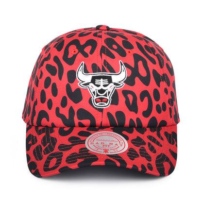 Mitchell & Ness Chicago Bulls Baseball Cap - NBA Wild Style - Rot