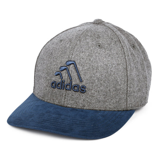 Adidas 3 Stripe Club Snapback Cap - Meliertes Grau