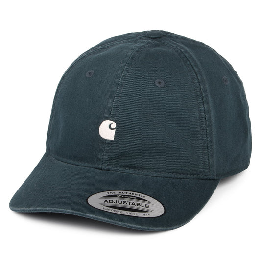 Carhartt WIP Madison Logo Baseball Cap - Waldgrün-Weiß