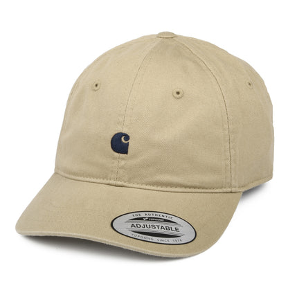 Carhartt WIP Madison Logo Baseball Cap - Hellbraun-Dunkles Marineblau