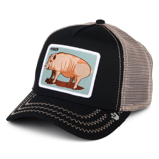 Goorin Bacon Bacon Trucker Cap - Schwarz